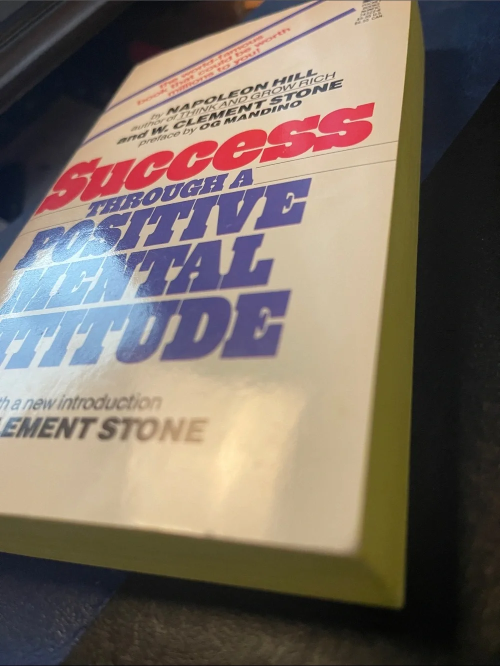 New-unopened. Success Through a Positive Mental Attitude book. Mint condition
